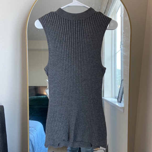 Express High Neck Long Sweater Tank-top - Picture 2 of 5